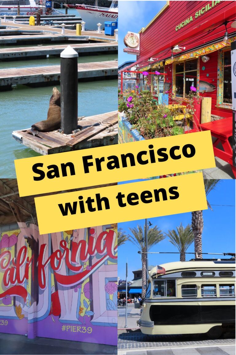 San Francisco with teens