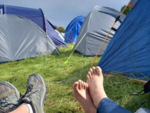 View from tent