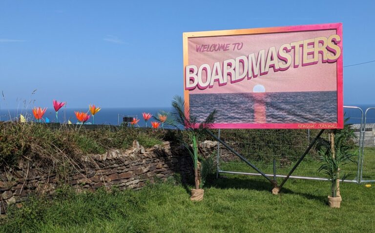 Boardmasters sign