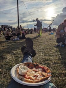 Traders catering, Reading, Volunteering at festivals