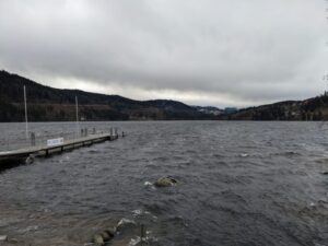 Lake, Titisee, Schwartzwald winter holiday