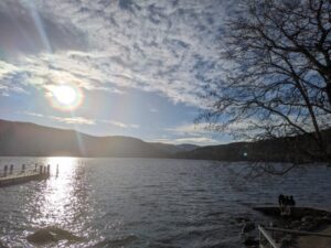 Lake, Titisee, Schwartzwald winter holiday