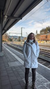 Titisee train station, Schwartzwald winter holiday