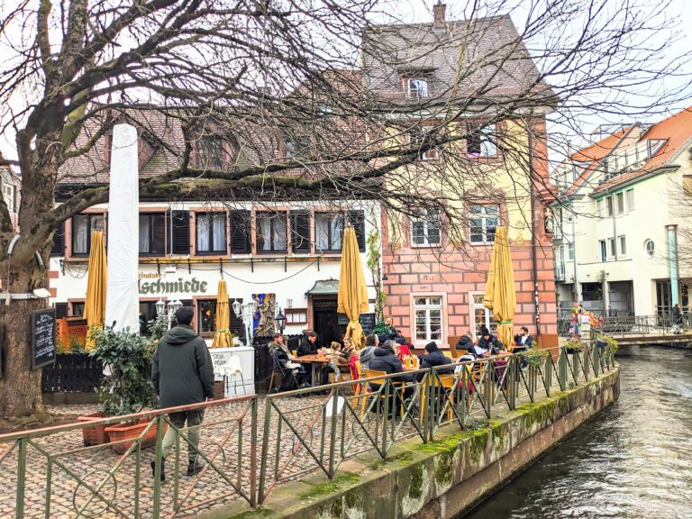 Old Inn, Freiberg im Breisgau, Schwartzwald winter